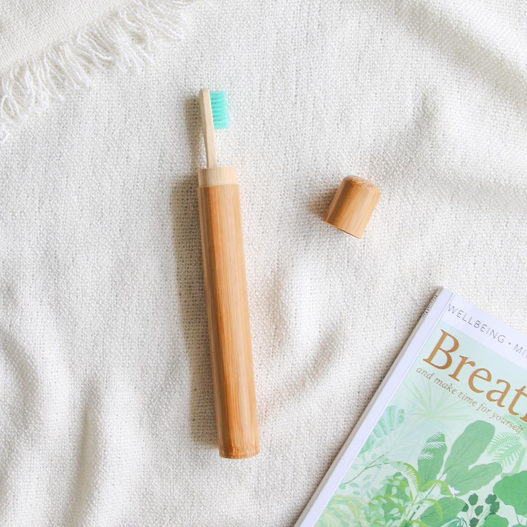 Bamboo Toothbrush Cover